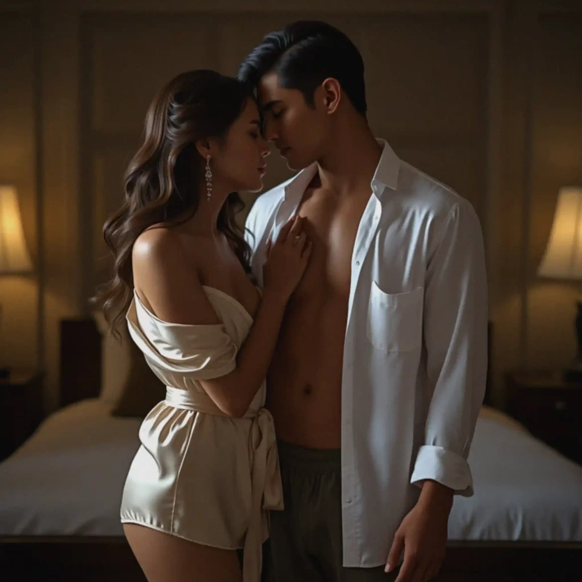 คืนแรกหลังแต่งงาน…แต่กับพี่สาวแฟน