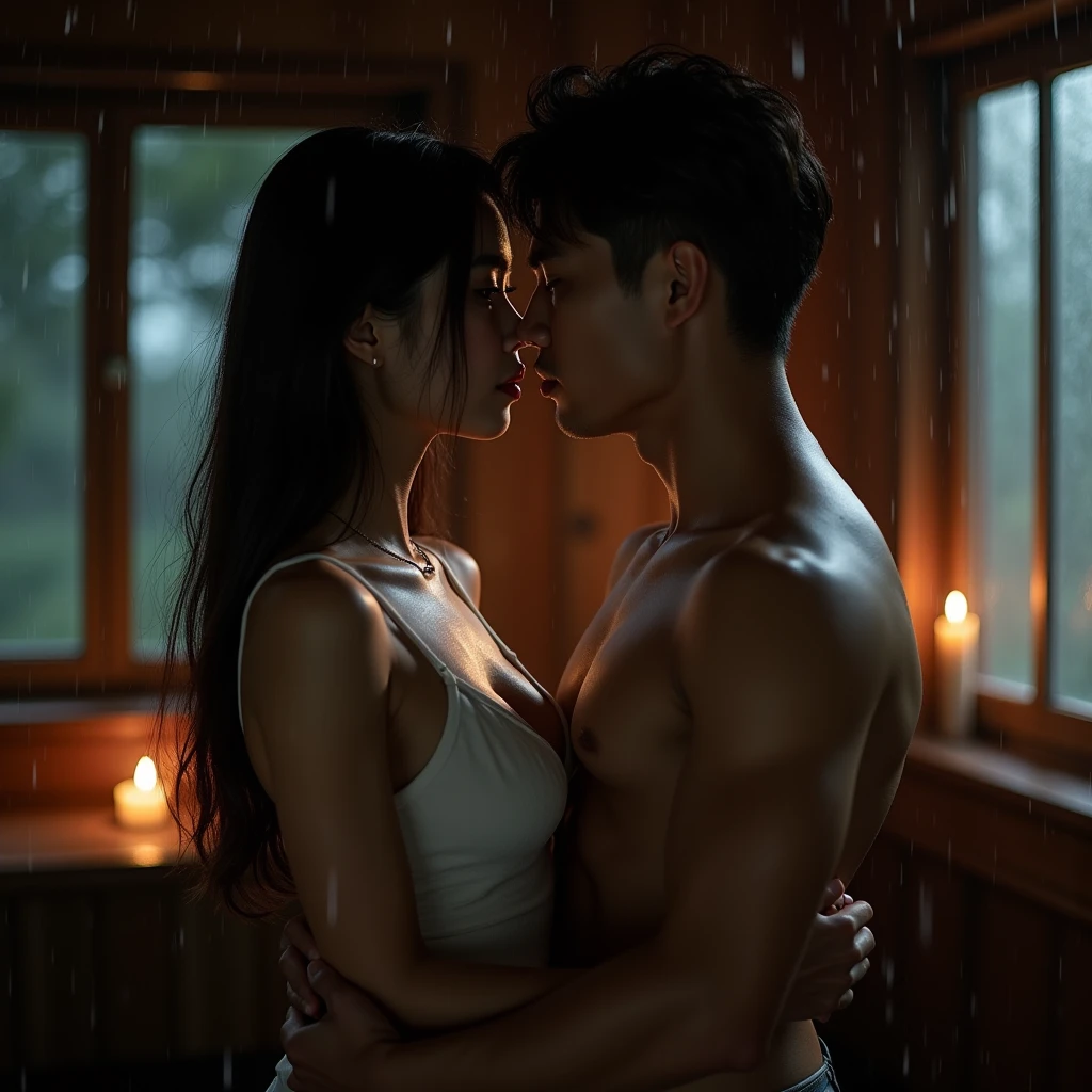 ความลับรักร้อนในบ้านมืดมิด